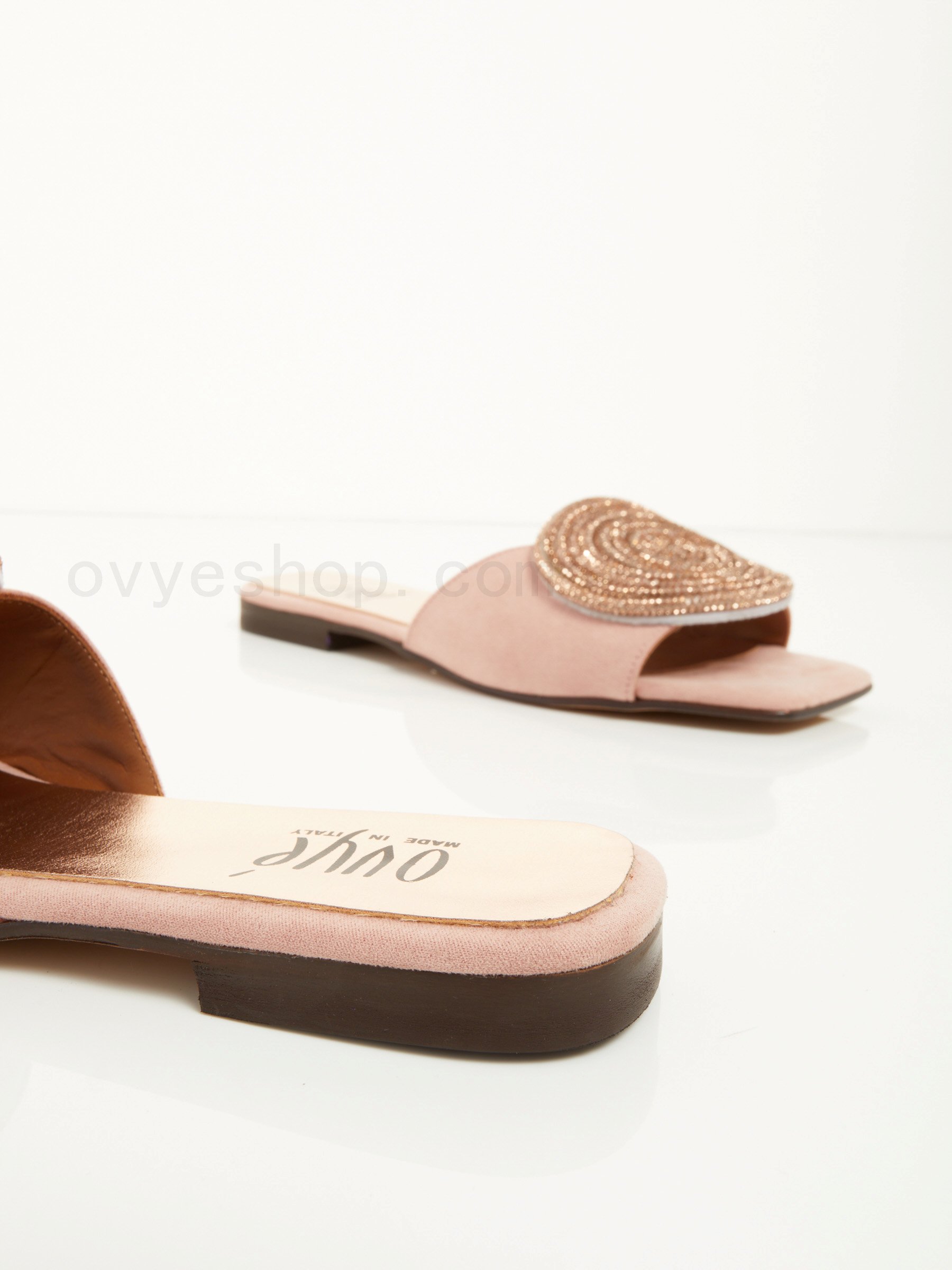 Vendita Online Strass Flat Sandal F0817885-0523 Please Shop Online
